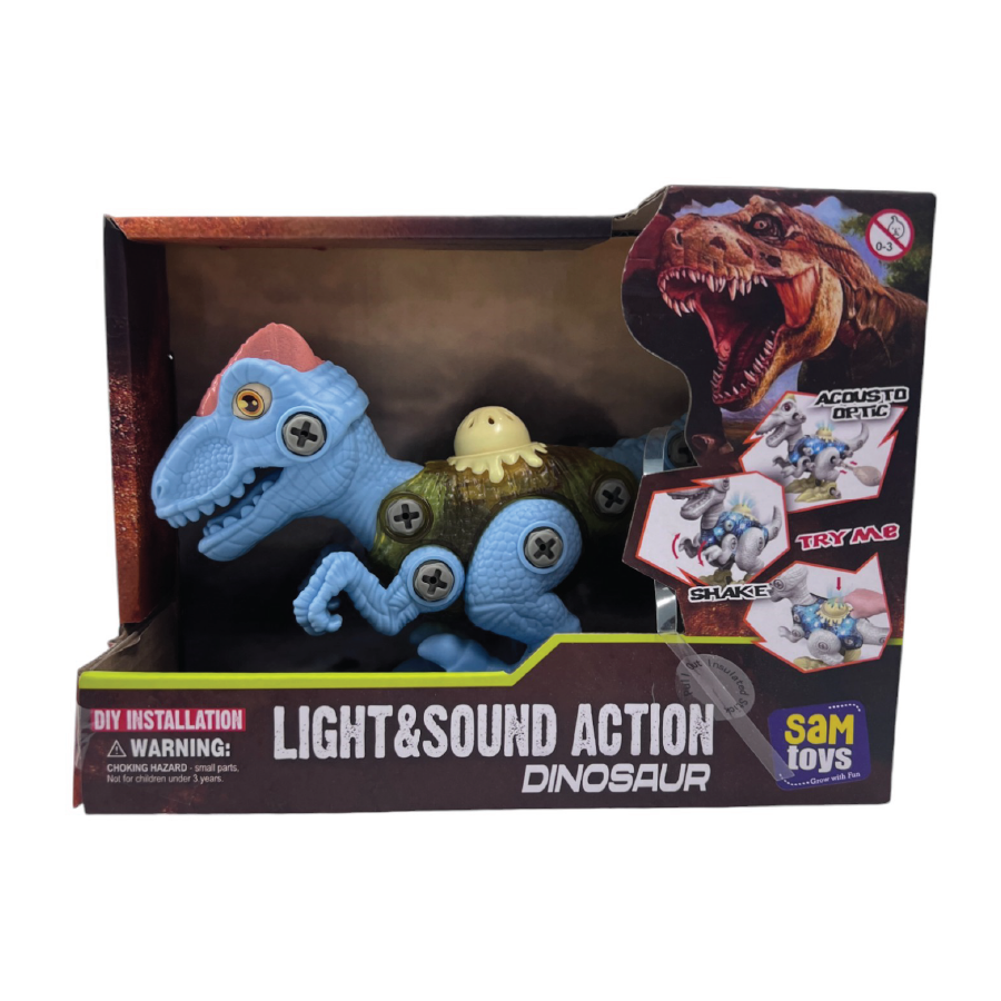 Buy Sam Toys - Light & Sound Action Dinosaur - T-Rex in UAE